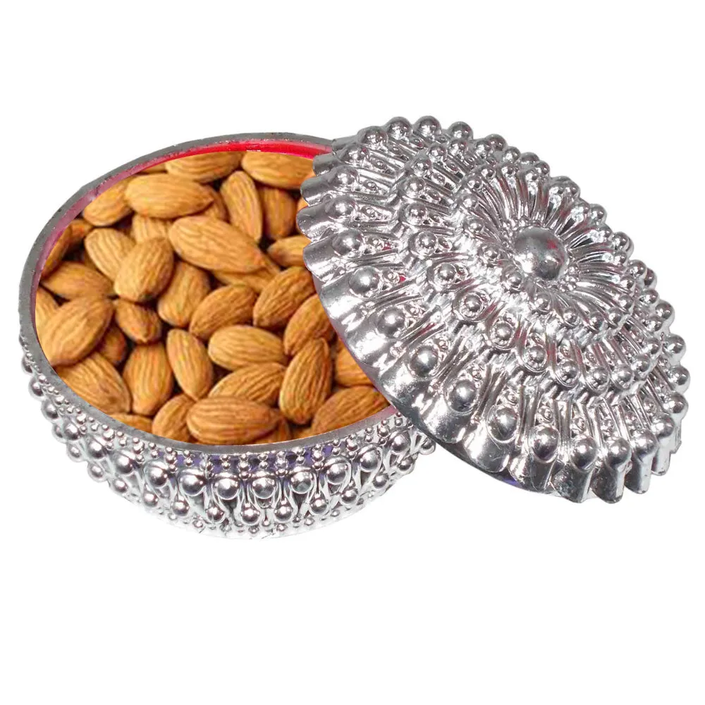 2217 Decorative Bowl with Lid for Candy Box, Dry Fruit Box