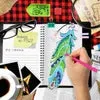 6PCS DIY Diamond Painting Feather Shape Bookmark