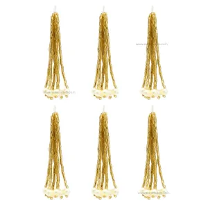 Beads Hanging Tassels | 5pcs | No.4