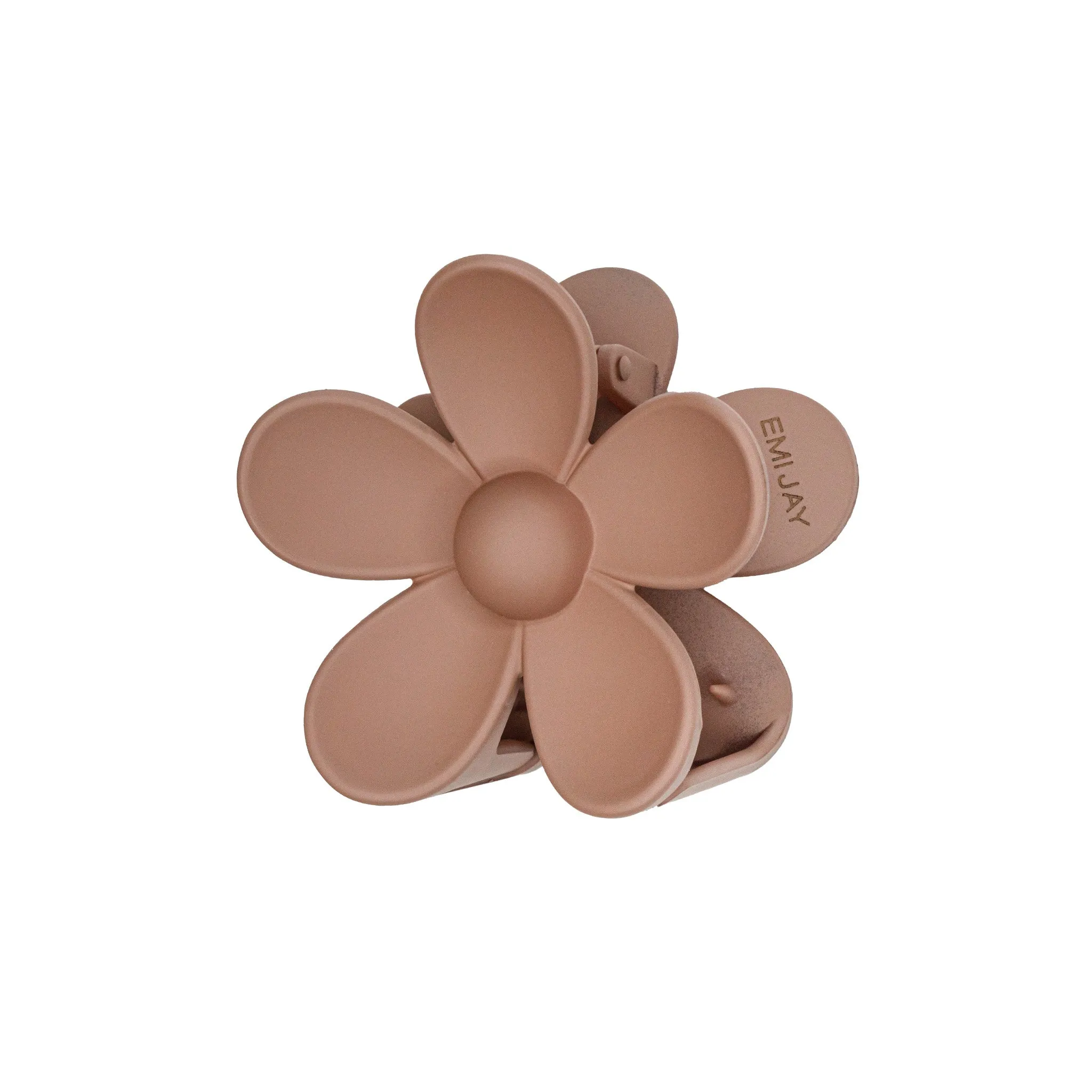 Big Daisy Clip in Toffee