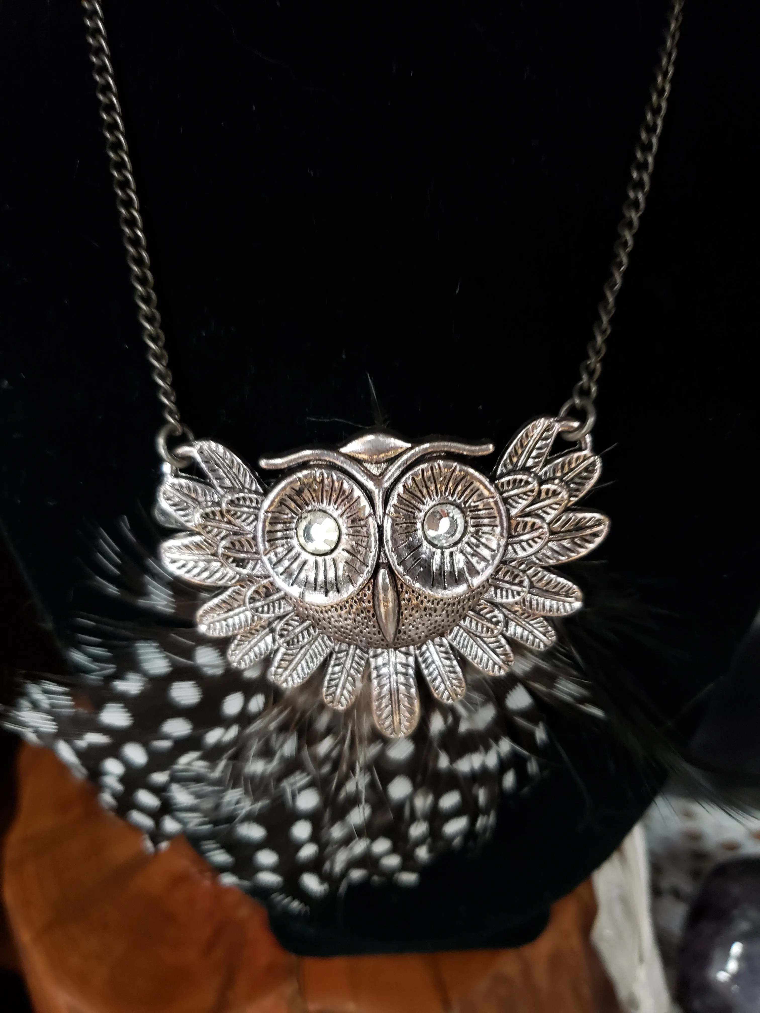 Boho Vintage Style Owl Necklace - Various