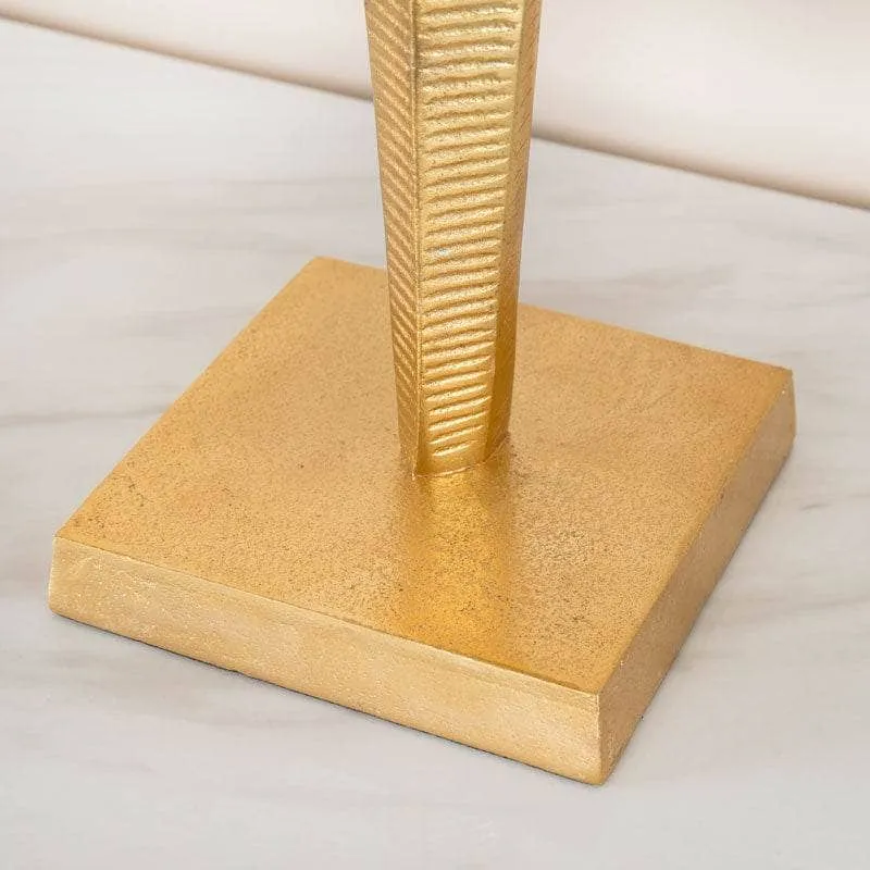 Gold Metal Sculpture - 53cm