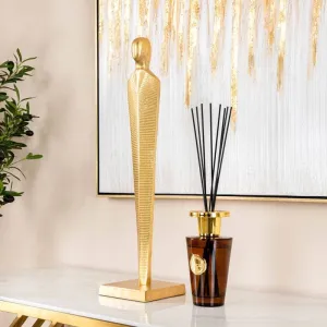 Gold Metal Sculpture - 53cm