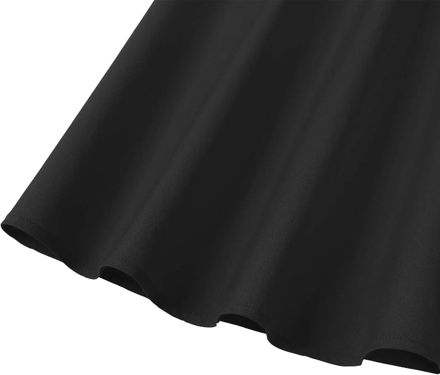 GOOBGS Women's 1950s Retro Vintage Spaghetti Strap Cocktail Swing Dresses with Pockets