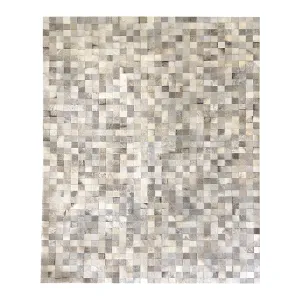 Hand Crafted Leather Rug 4' 11" x 6' 10"