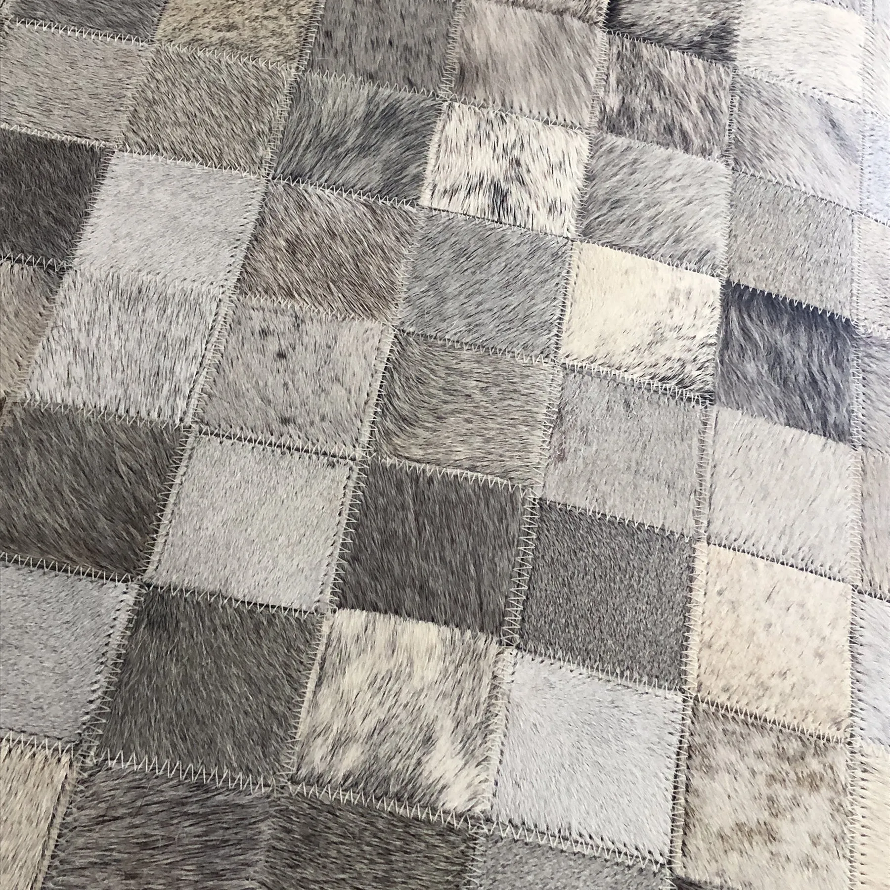 Hand Crafted Leather Rug 4' 11" x 6' 10"
