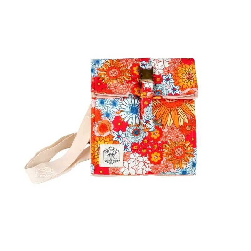 Insulated Lunch Cooler Satchel Bag Retro Springs