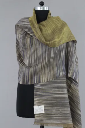 Kafeel Metallic Reversible Cashmere Stole