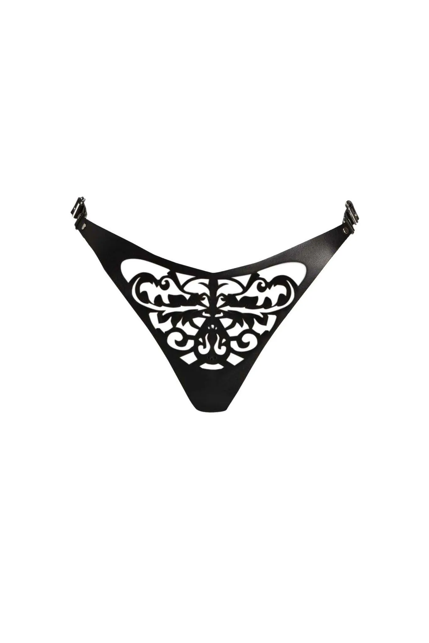 Lilly Leather Thong