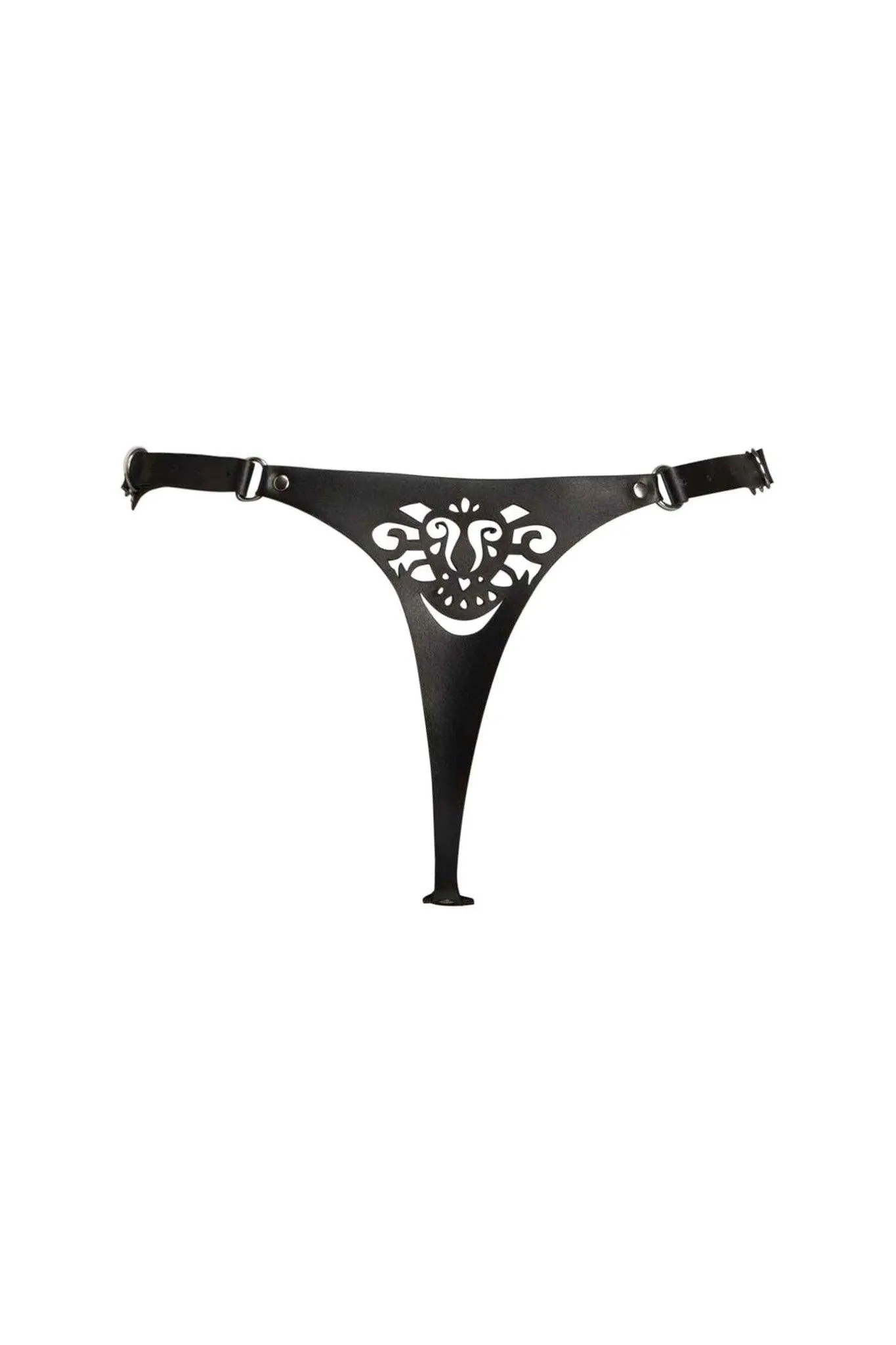 Lilly Leather Thong