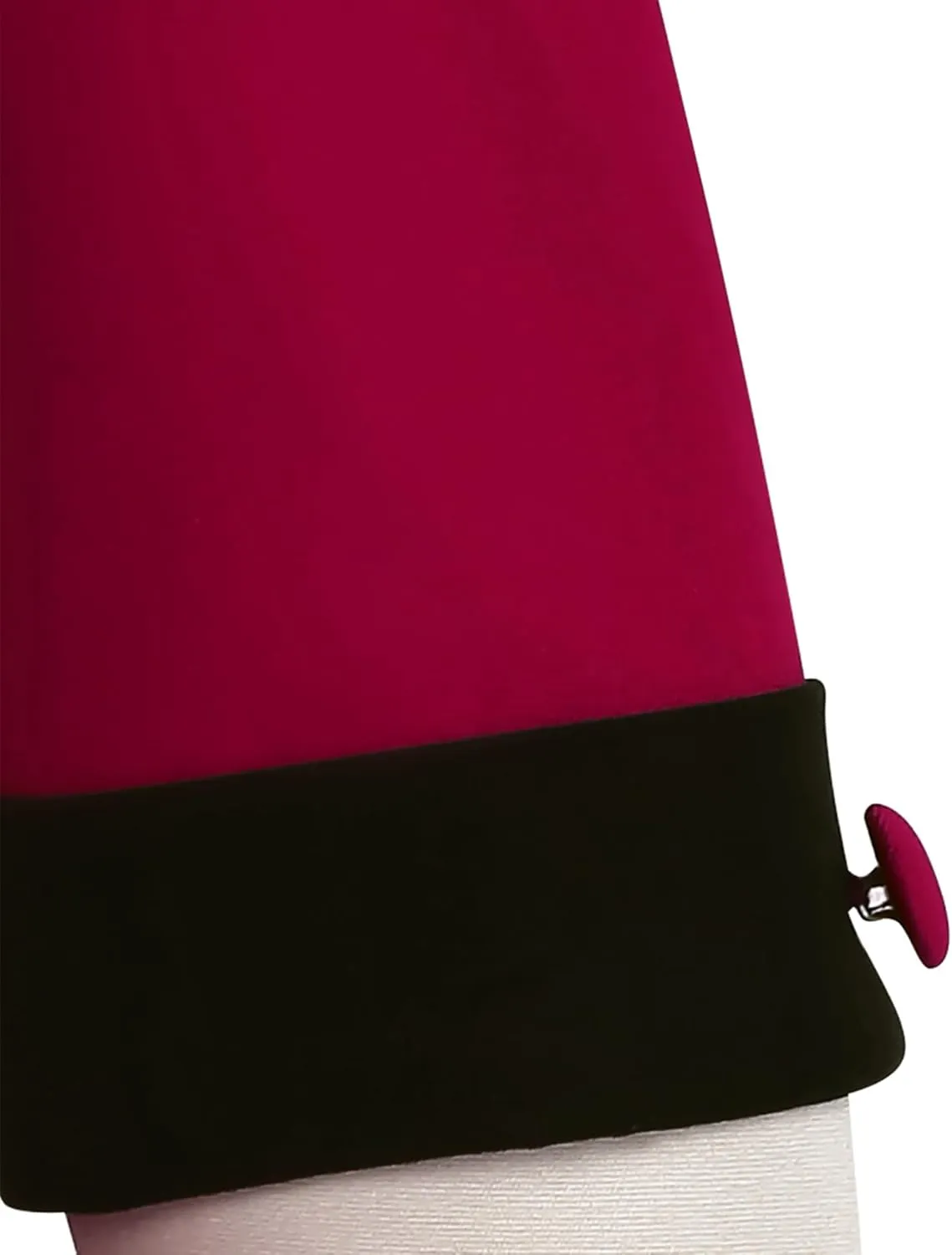 MUXXN Women's 50s Retro Casual Swing Midi Dress 3/4 Sleeve Square A Line Neck Vintage Cocktail Wedding Guest Bodycon Prom