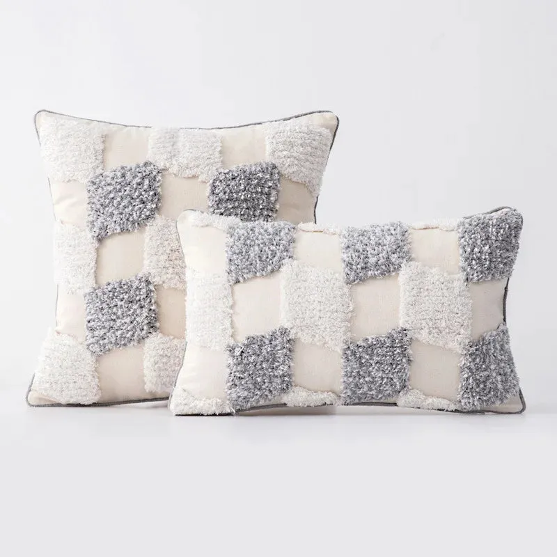 SINOTAO  -  Home Decoration of Homestays, Ethnic Style Cushions, Bedside Insets, Moroccan Lace Tassel Tufted Pillows, Pillowcases