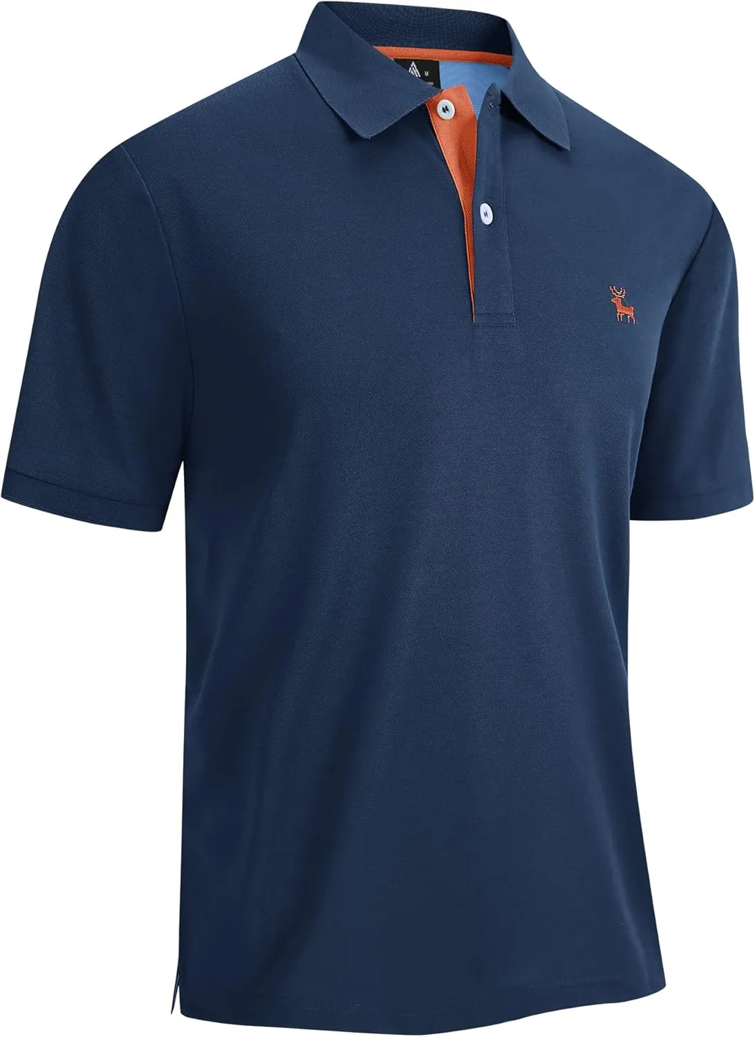 SWISSWELL Mens Short Sleeve Polo Shirts Moisture Wicking Summer Casual Collared Tennis Golf Shirts