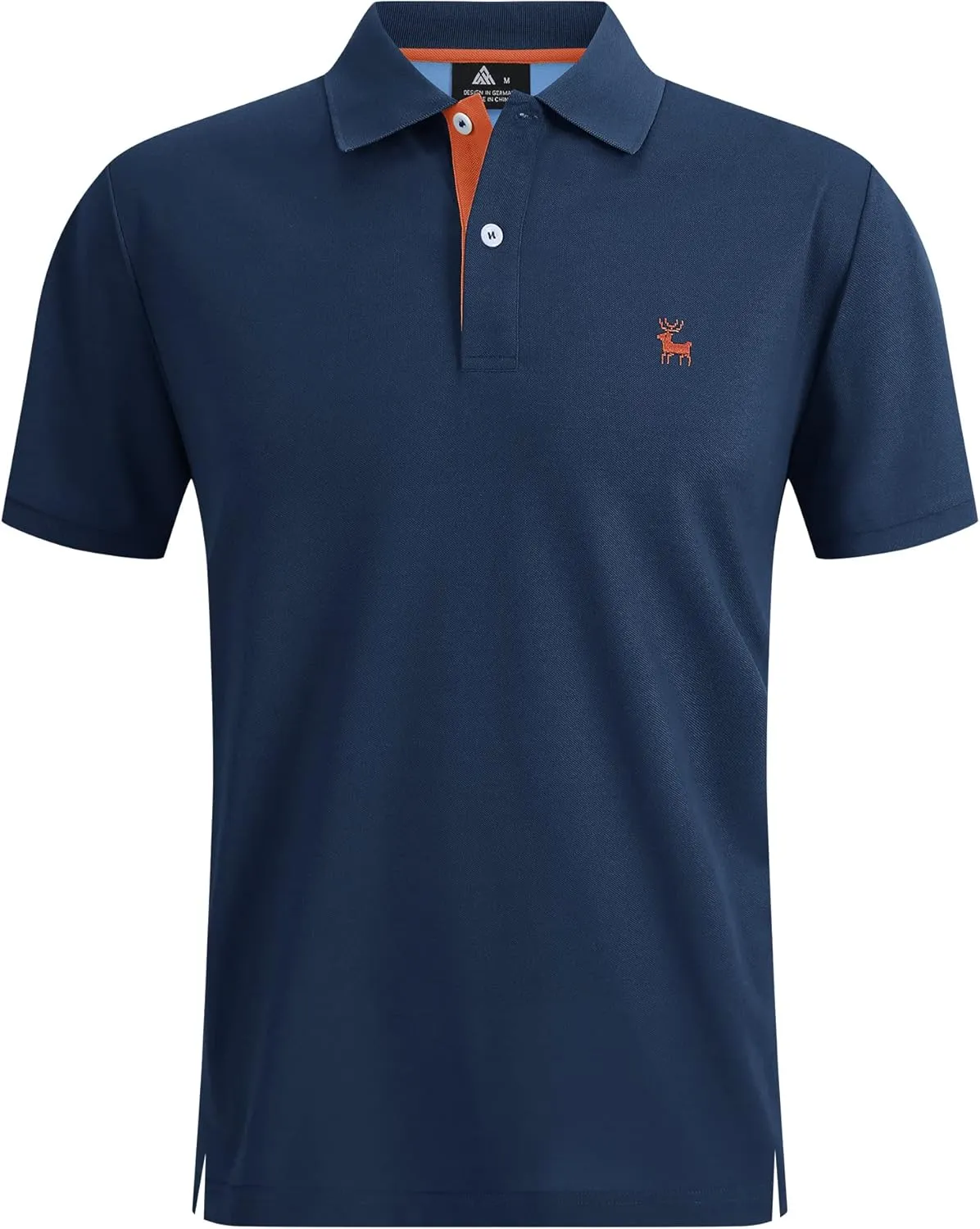 SWISSWELL Mens Short Sleeve Polo Shirts Moisture Wicking Summer Casual Collared Tennis Golf Shirts