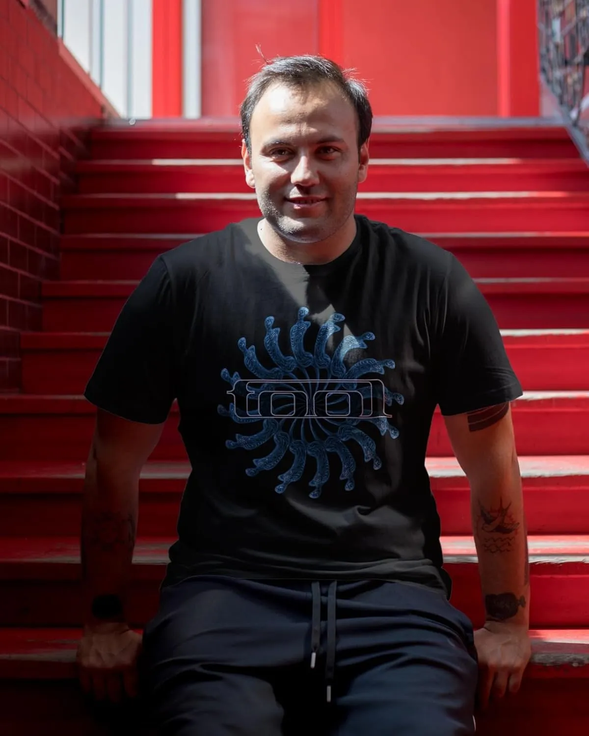Tool New Spiral Logo Adult Short Sleeve T-Shirt 90s Alternative Metal Music Vintage Style Graphic Tees