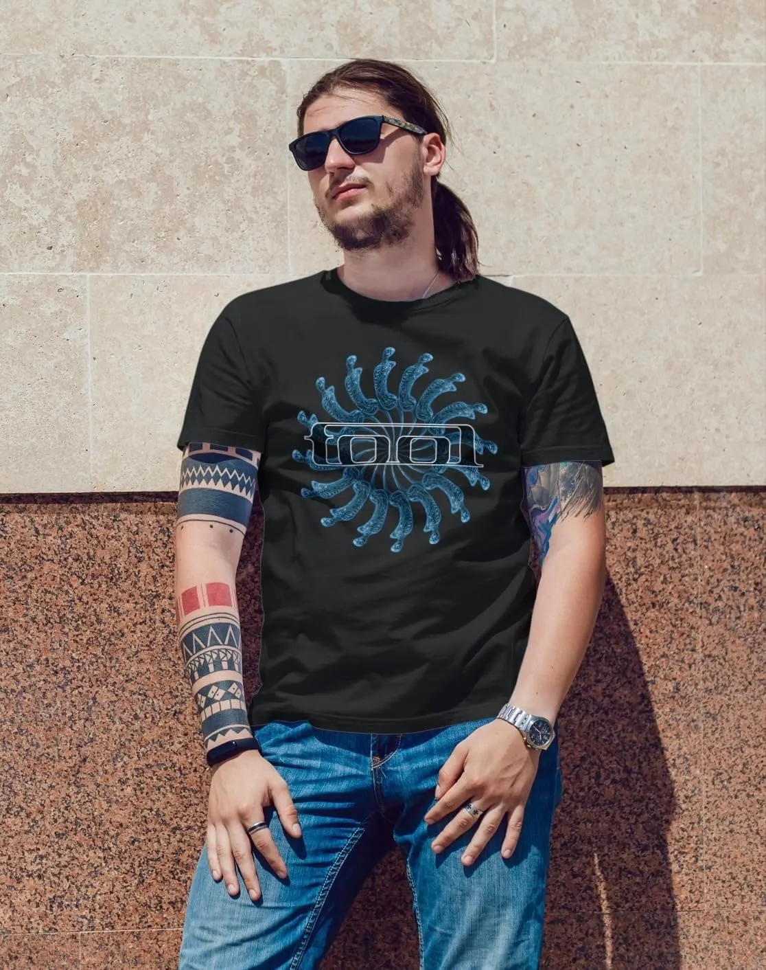 Tool New Spiral Logo Adult Short Sleeve T-Shirt 90s Alternative Metal Music Vintage Style Graphic Tees